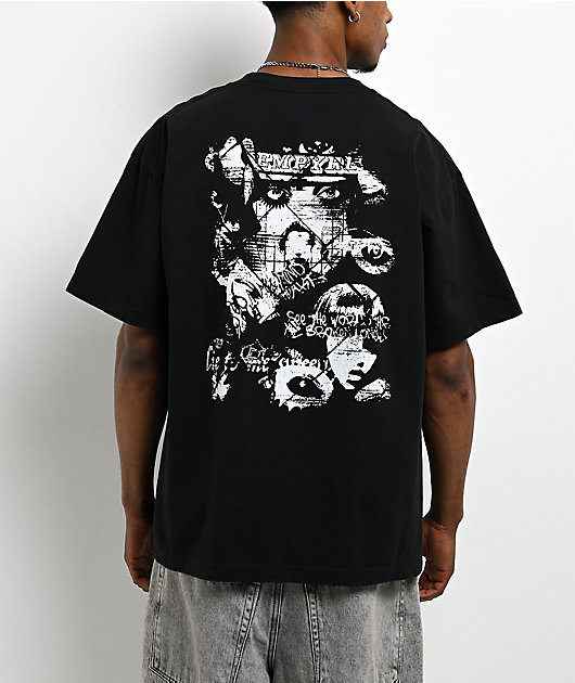 Empyre Sweet Grunge Black Boxy T-Shirt