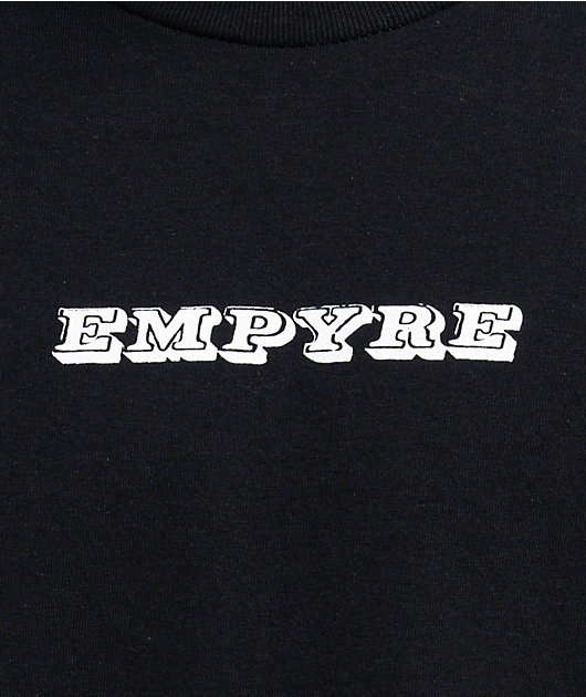 【9999ARCHIVE】Grunge Bone Logo T 半袖Tシャツ Empyre Sweet Grunge Black T-Shirt | Zumiez