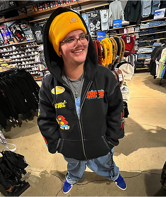 Empyre Tagger Black Zip Hoodie | Zumiez