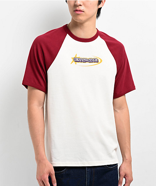 Empyre Take Off Red Cream T-Shirt Zumiez