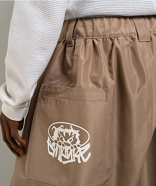 Empyre Tamarak Sand Ultra Baggy 10K Snowboard Pants | Zumiez
