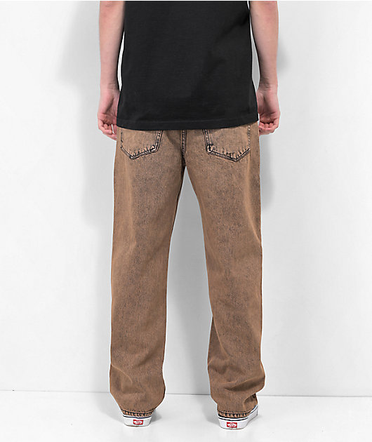 Empyre Tan & Black Dye Skate Jeans