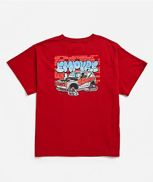 Empyre The Whip Red Boxy T-Shirt