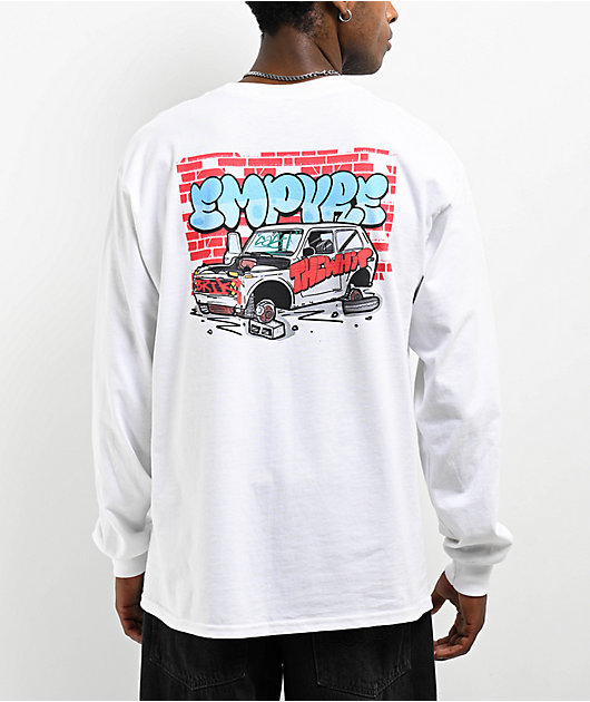 Empyre The Whip White Long Sleeve T-Shirt