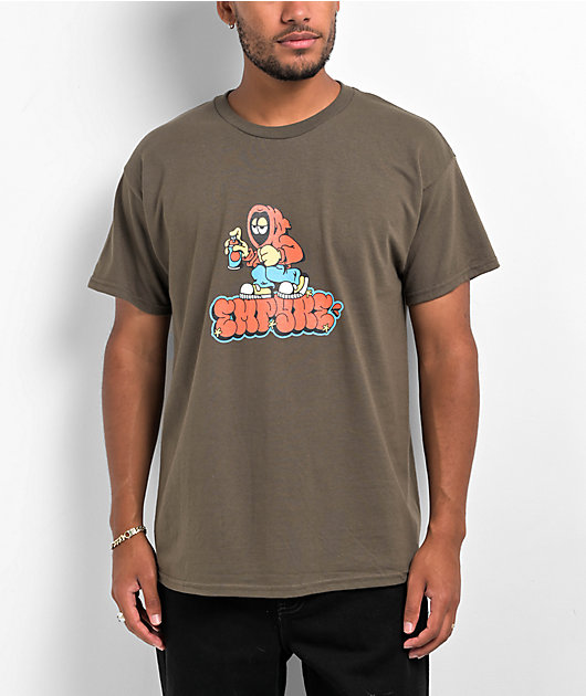 Empyre Throwne Olive T-Shirt