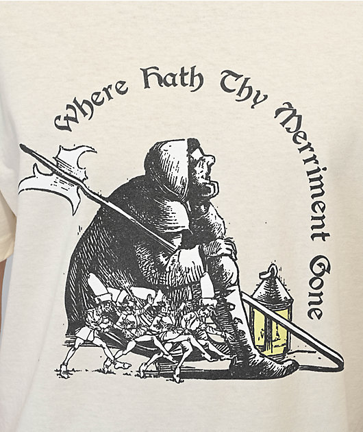 Empyre Thy Merriment Sand T-Shirt