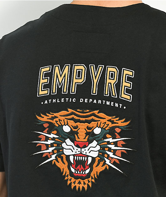Empyre Tiger Strike Black Baseball Jersey