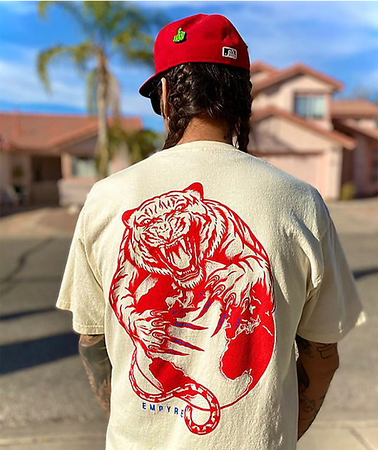 Empyre Tiger's World Cream T-Shirt