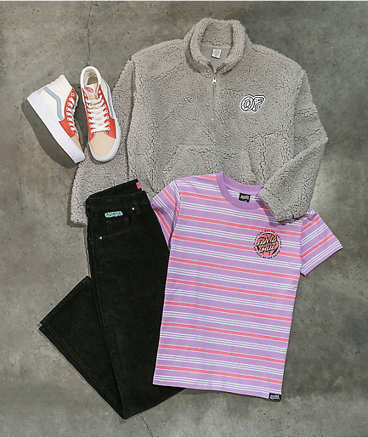 Empyre Tori 90s pantalones de skate en pana negros