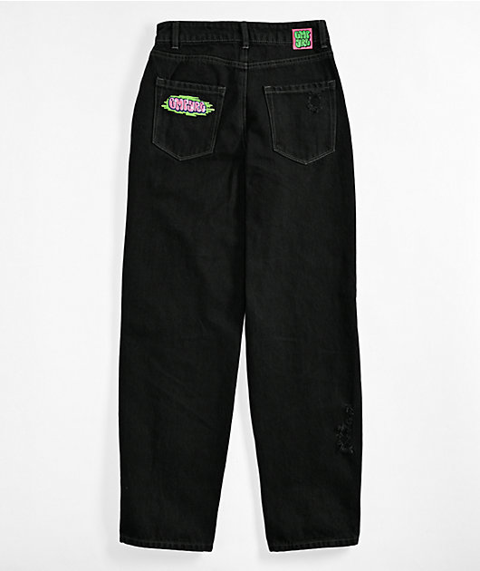 Empyre Tori Destroyed Sabbath Black Wash Skate Jeans | Zumiez