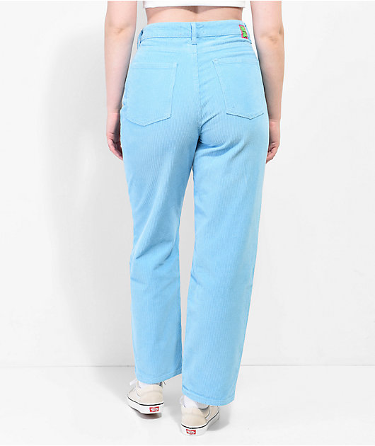 Empyre Tori Light Blue Corduroy Skate Pants