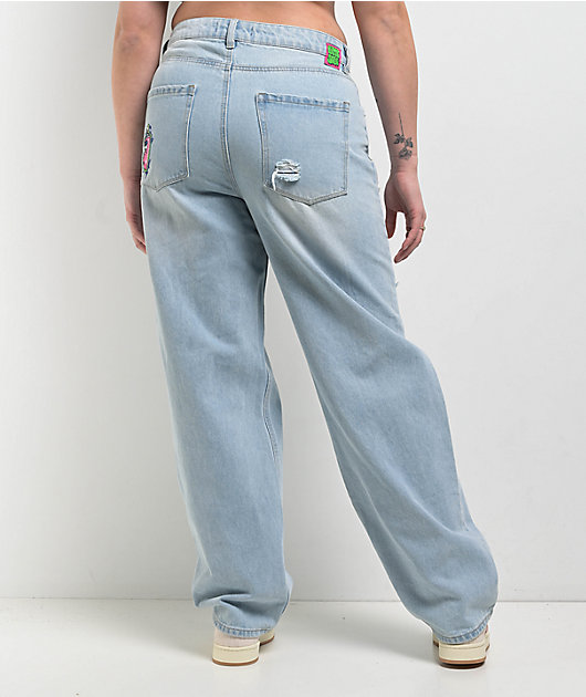 Empyre Tori Spray Can Moxie Wash Blue Jeans