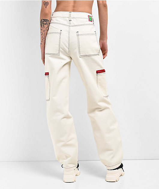 Empyre Tori Tofu Zip Cargo Skate Jeans