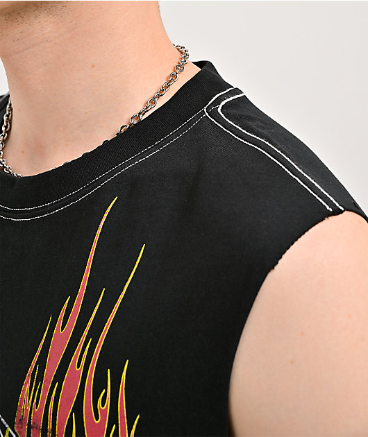 Empyre Toxic Skelly Black Tank Top