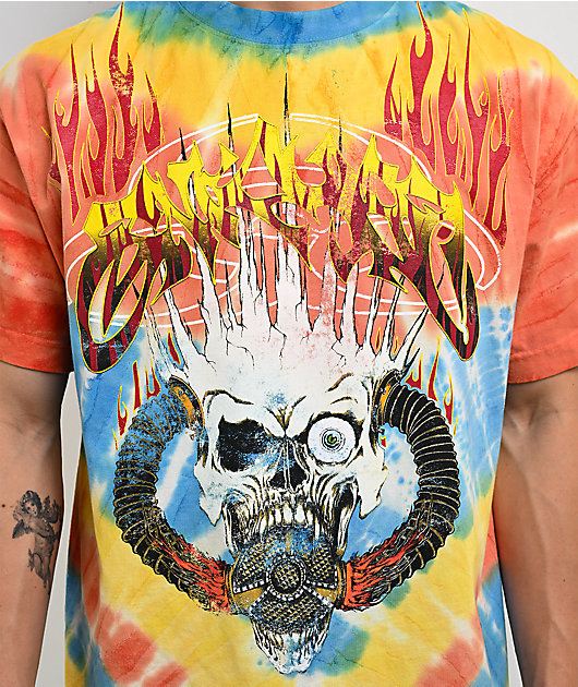 Empyre Toxic Skelly Tie Dye T-Shirt