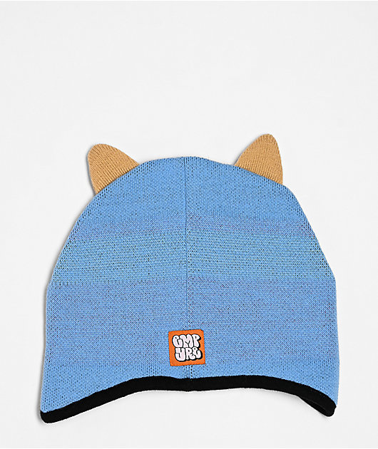 Empyre Trash Cat Blue Beanie