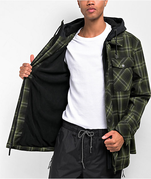 Green and black checkered jacket hotsell