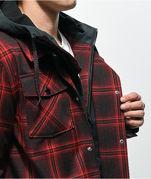 Plaid store snowboard jacket