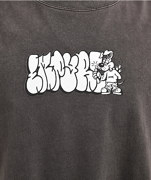 Empyre Trouble Maker Grey Wash T-Shirt