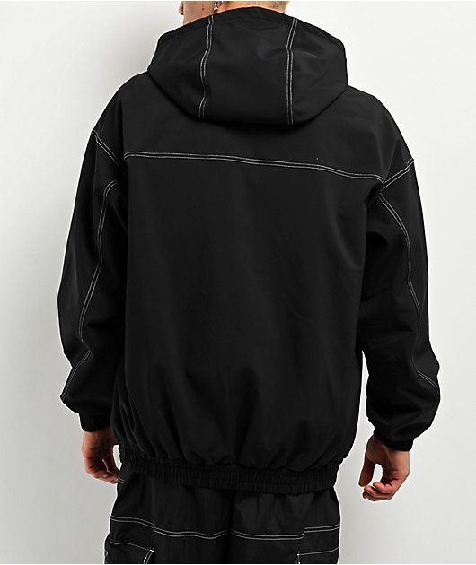 epine é ribbon piping zip hoodie black é ribbon piping zip hoodie（2color） | épine