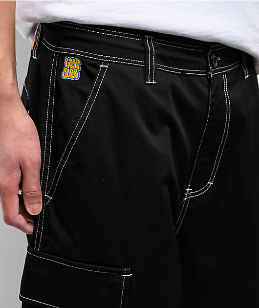 Empyre Ultra Loose Black Cargo Pants