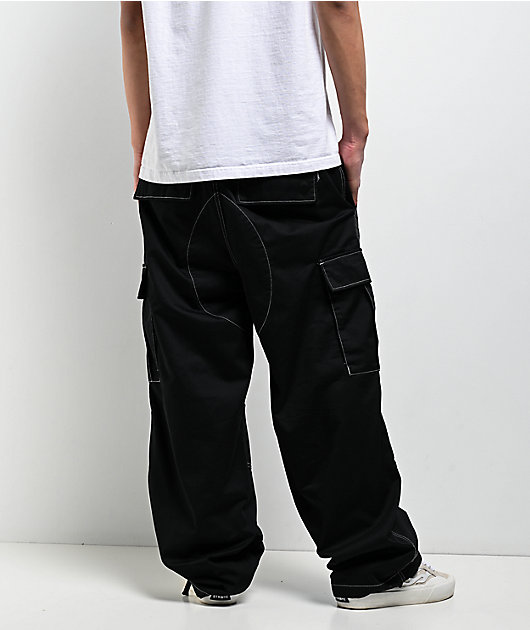 Empyre Ultra Loose Black Cargo Pants