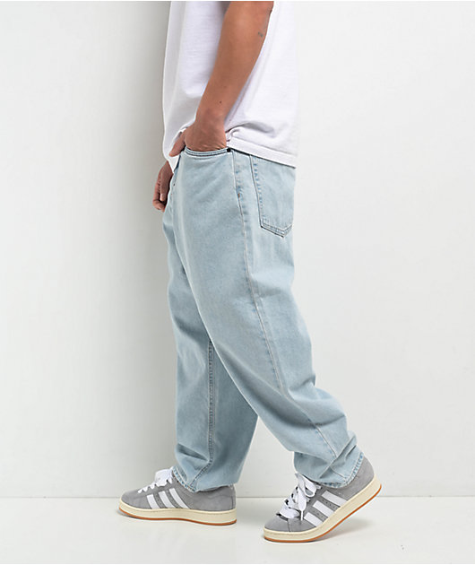 Empyre Ultra Loose Fit Colby Light Blue Wash Skate Jeans