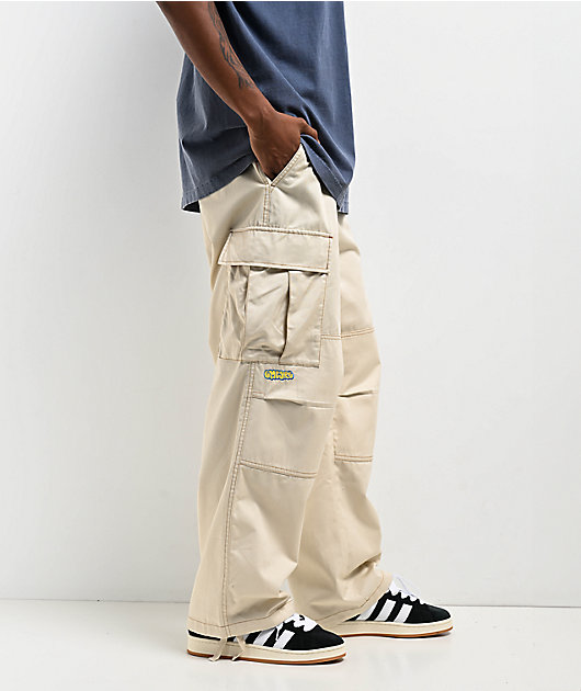 Empyre Ultra Loose Natural Birch Cargo Skate Pants