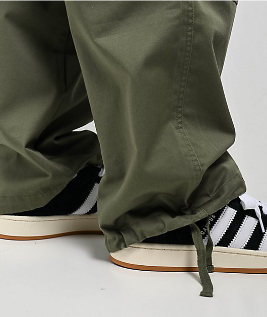Empyre Ultra Loose Olive Cargo Skate Pants