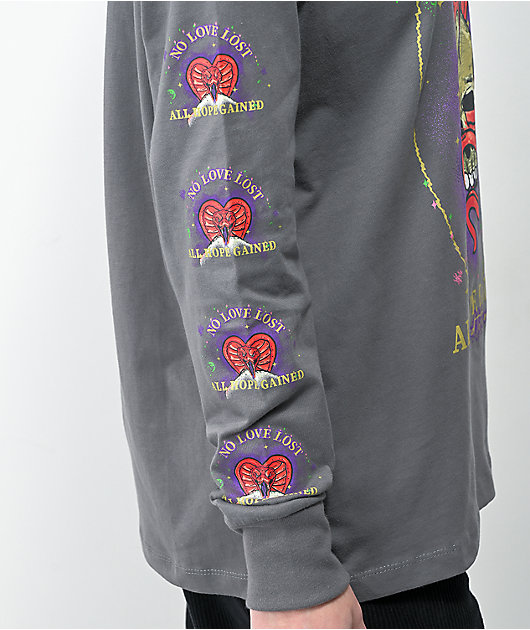 Empyre Velma No Love Lost Grey Long Sleeve T-Shirt
