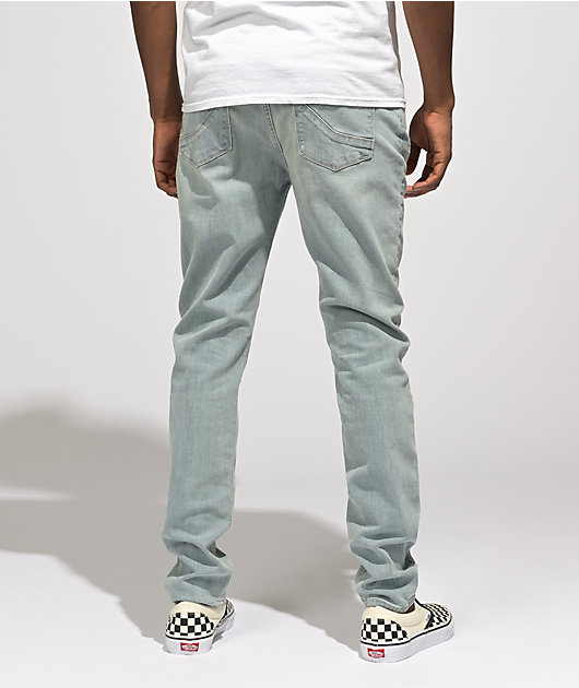 Empyre Verge Northport skinny jeans conicos con lavado claro