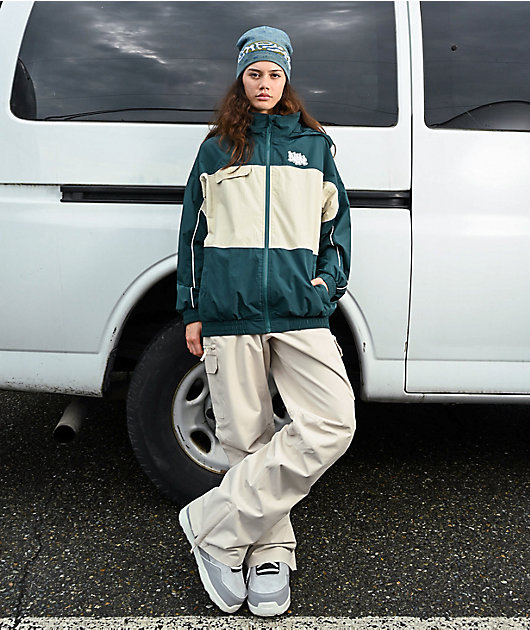 Empyre Vermont Green & Tan 10K Snowboard Jacket | Zumiez