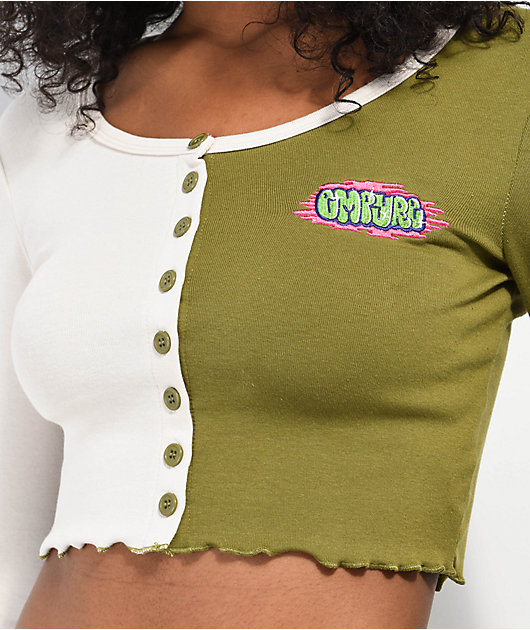 Empyre Verona Colorblock Long Sleeve Button Up Shirt