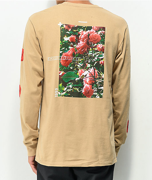 Empyre Vertigo Rose Natural Long Sleeve T-Shirt