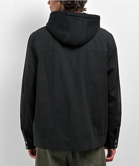 Basic hooded online jacket