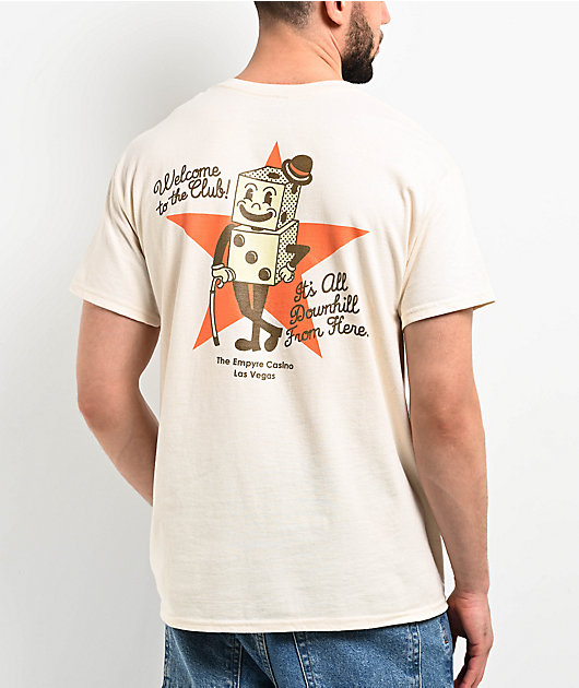 Empyre Welcome To The Club Natural T-Shirt