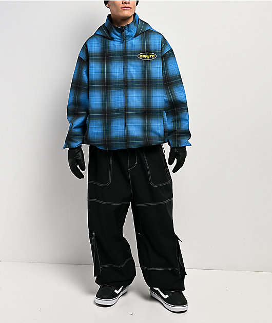 Empyre Wildwood Blue Plaid 10K Snowboard Jacket | Zumiez