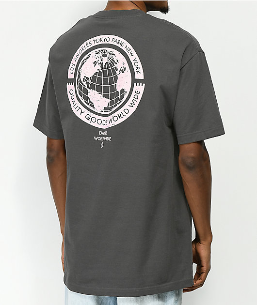 Empyre Worldwide Washed Black T-Shirt