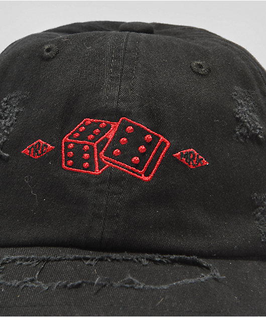 Empyre Wrecked Black Strapback Hat