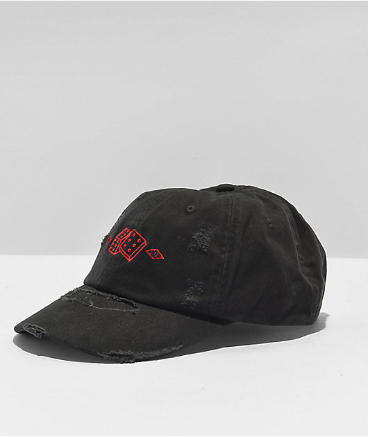 Empyre Wrecked Black Strapback Hat