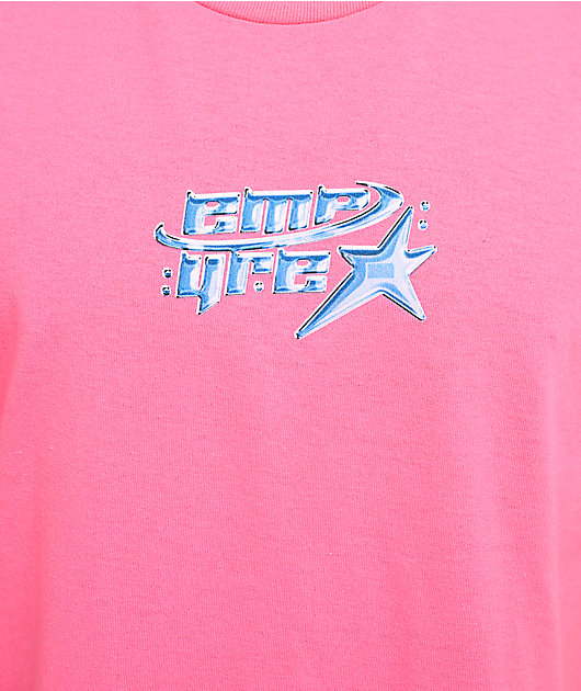 Empyre Y2K Star Neon Pink T-Shirt