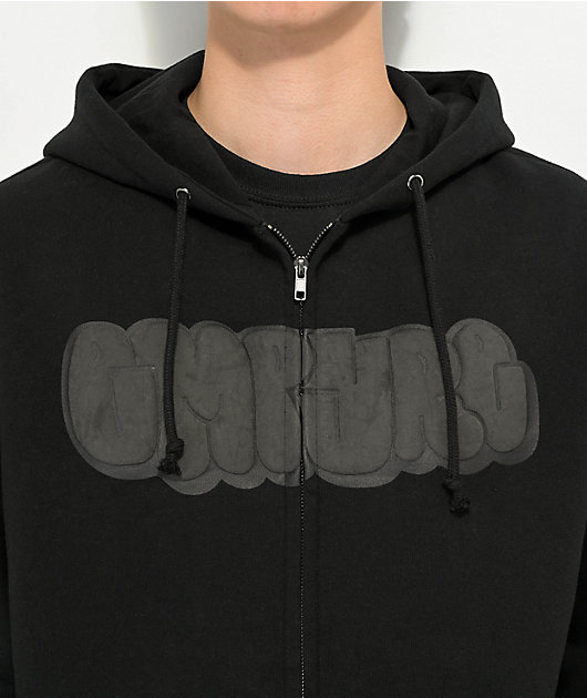 Empyre Yolked Black Zip Hoodie