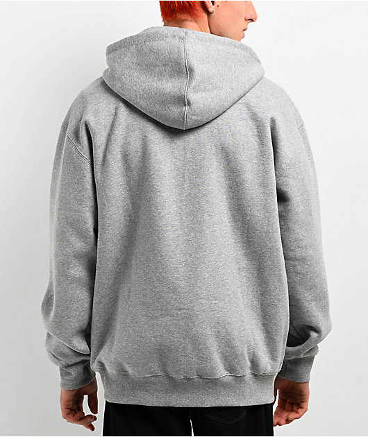 Empyre Yolked Grey Zip Hoodie | Zumiez
