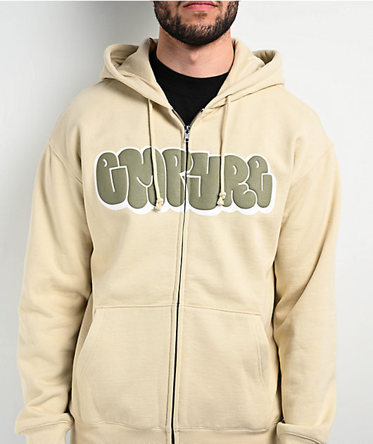 Empyre Yolked Natural Zip Hoodie