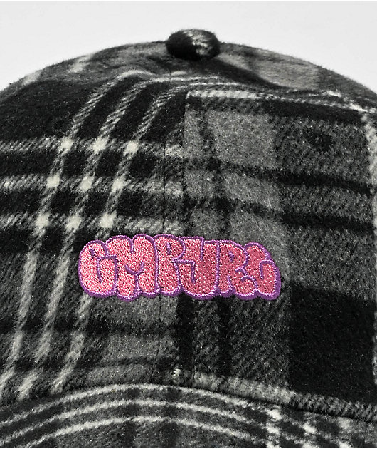 Empyre Zeta Plaid Flannel Strapback Hat