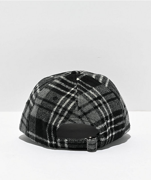 Empyre Zeta Plaid Flannel Strapback Hat Zumiez