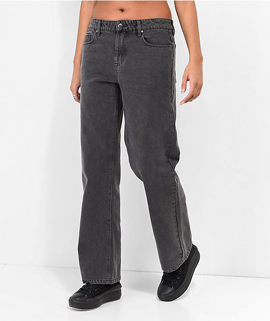 Empyre Zia Black Low-rise Vintage Straight Jeans | Zumiez
