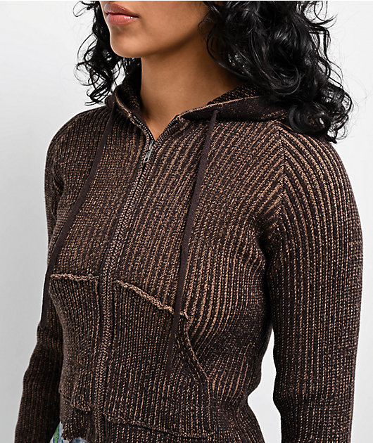 Empyre Zippy Java Crop Zip Hoodie