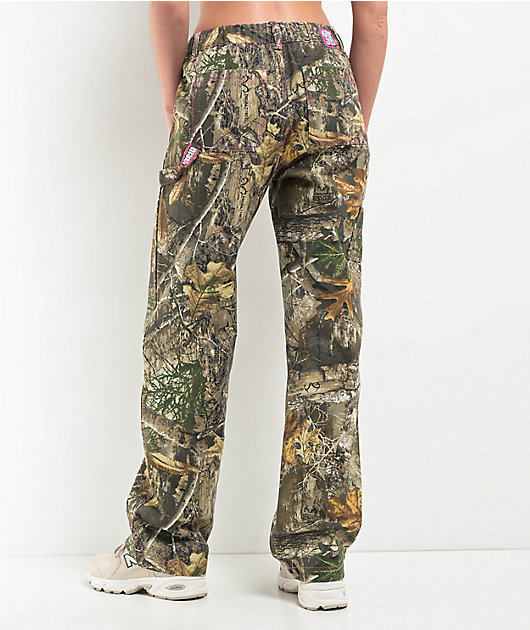 Empyre x Realtree Edge Canvas Double Knee Camo Carpenter Pants