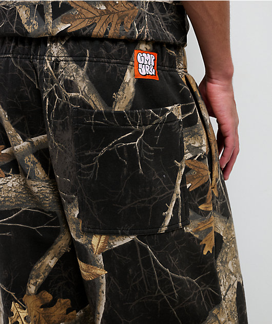 Empyre x Realtree Edge Black Camo Baggy Sweatpants | Zumiez